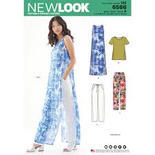 6566 Tunic and  Lounge trousers 
