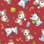 Festive Cats and Dogs by Susan Wheeler for Nutex UK 81360