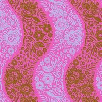 Anna Maria Textiles Perennial Borders Village Path Raspberry  AMT139 84V