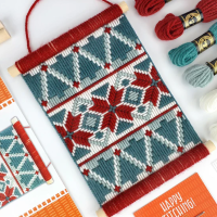 Winter Jumper Bargello Kit by Oh Sew Bootiful