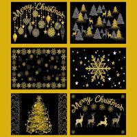 Christmas Place  Mats CM3621 gold