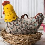 Corinne Lapierre Felt French Hen kit