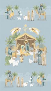 Northcott Fabrics The Nativity  DP289990 42 panel