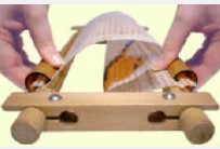 Easy Clip rotating wooden frame for all needlework . 24 inch x 12 