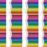 Timeless Treasures Colour Theory Pencil Stripe CD 2612