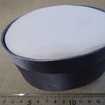 small oval Anthracite Grey