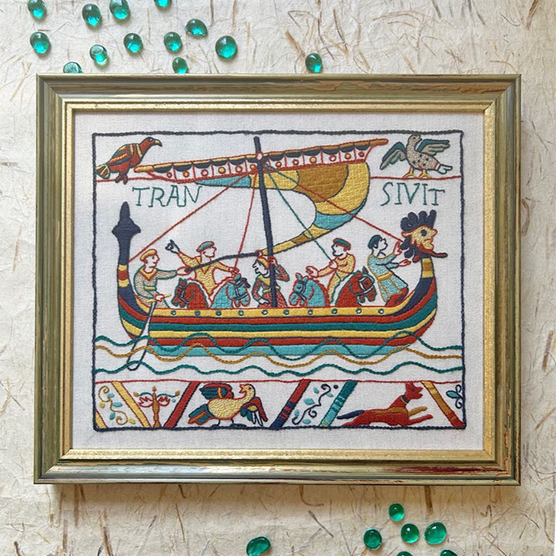 Bayeux Embroidery of The Death of Harold 