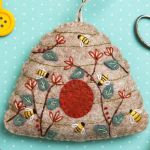 Corinne Lapierre Embroidered Beehive kit