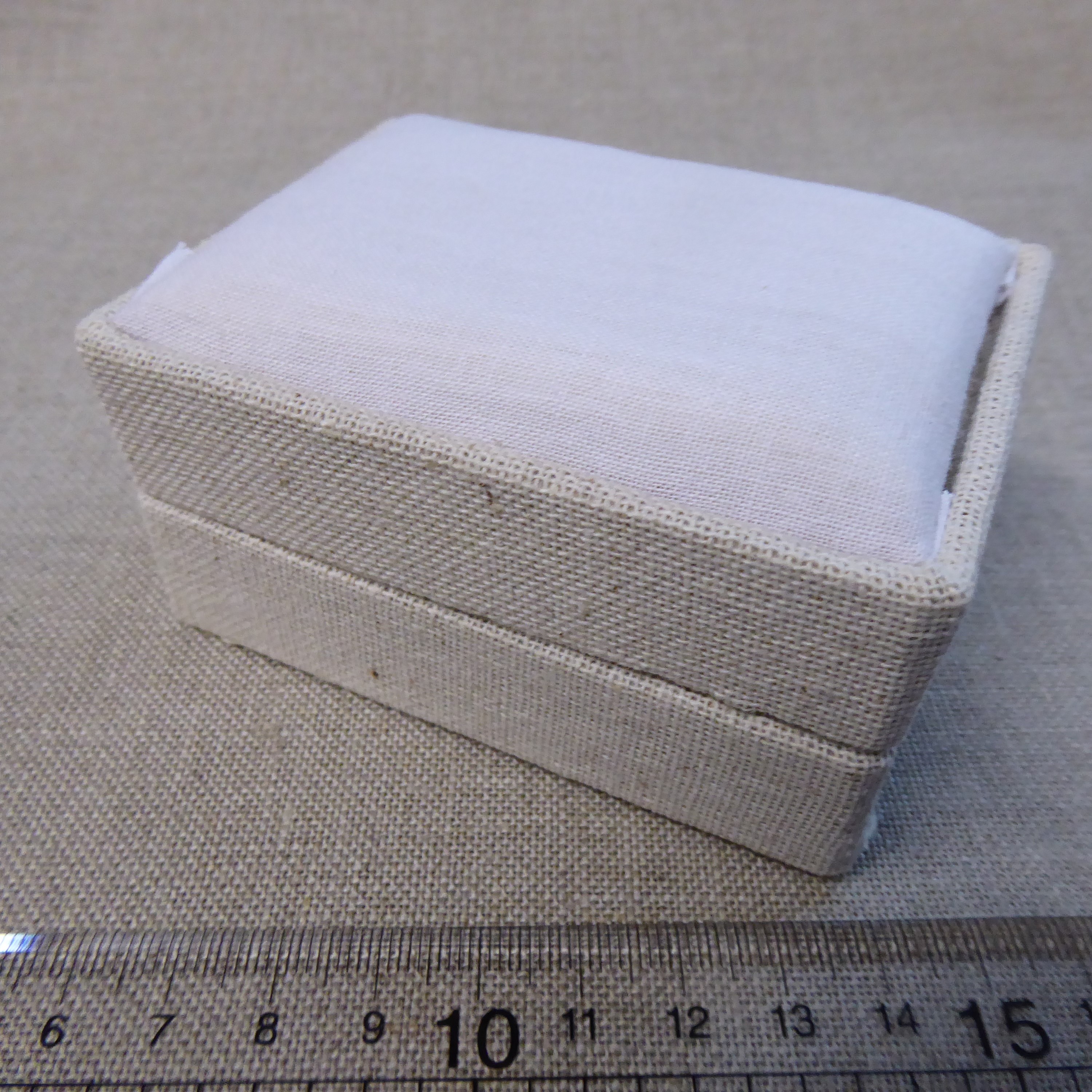 Soft light natural Linen small rrect